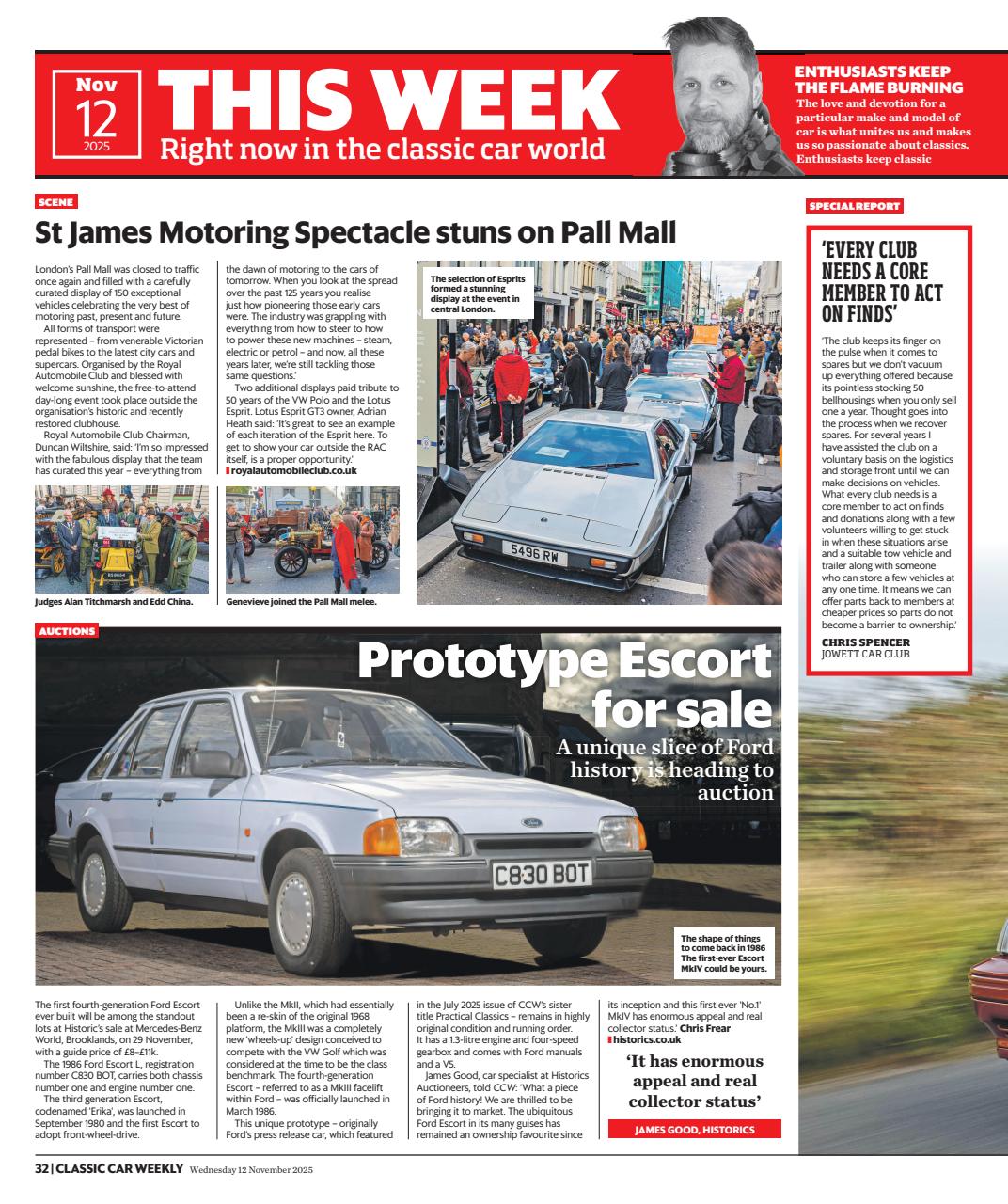 Classic Car Weekly Preview Pages