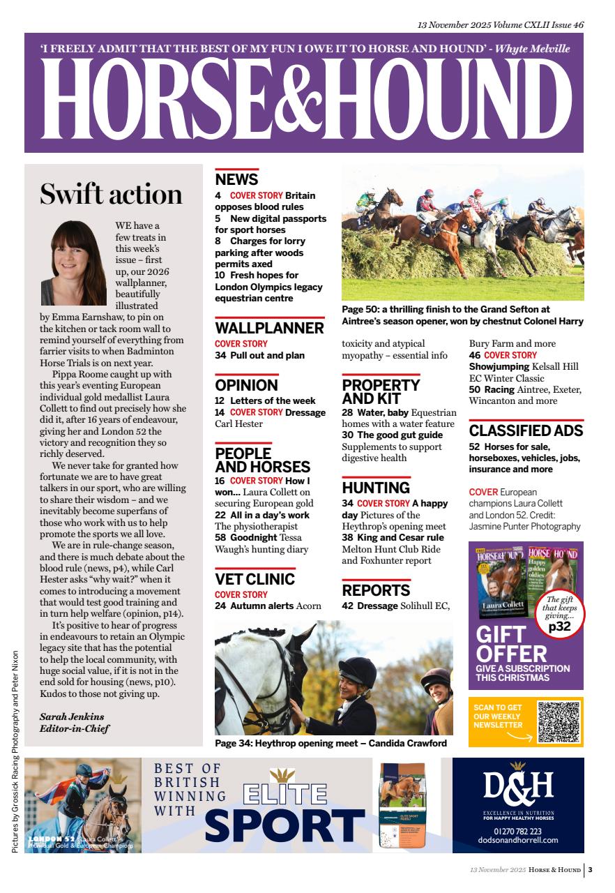 Horse & Hound Preview Pages