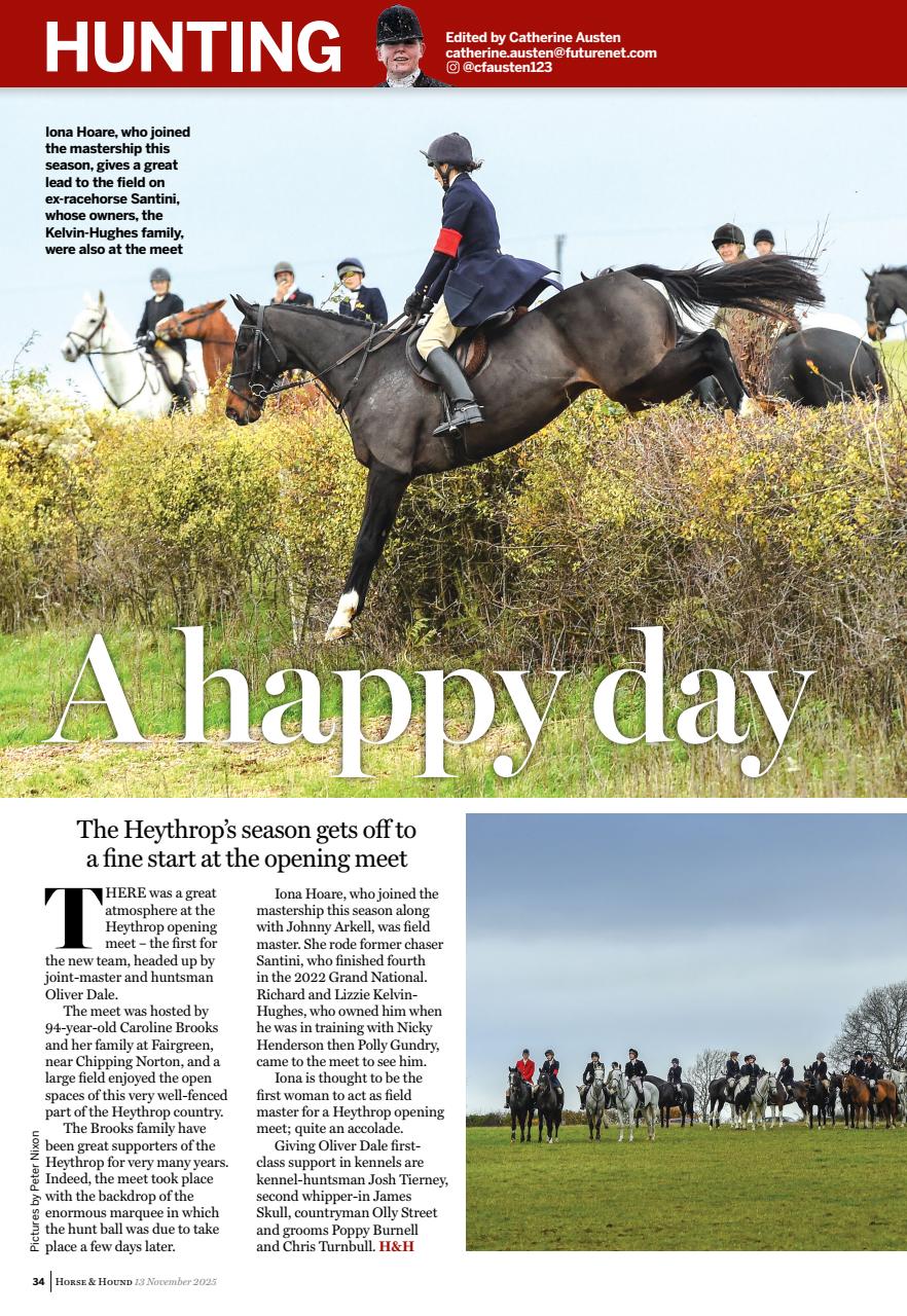 Horse & Hound Preview Pages