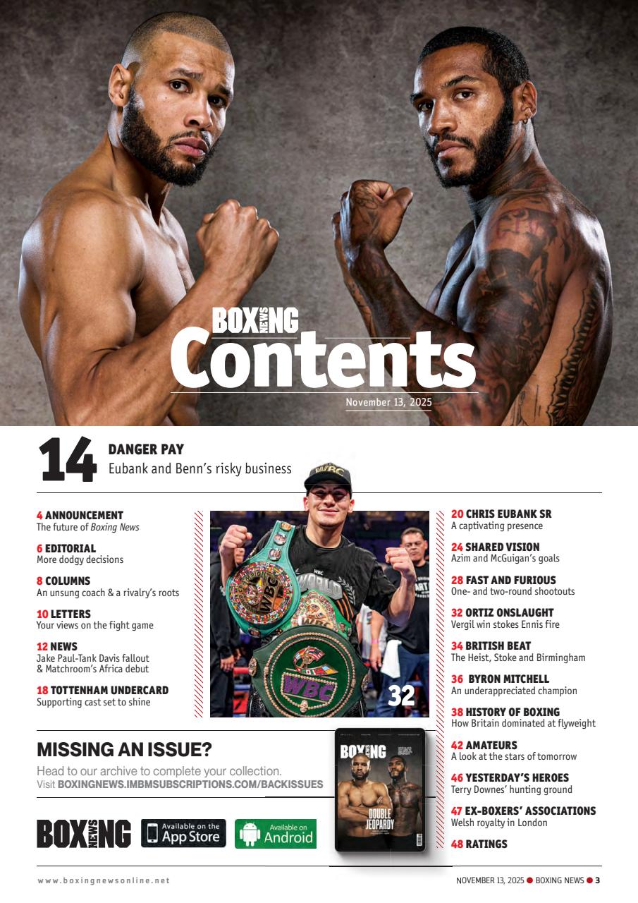 Boxing News Preview Pages