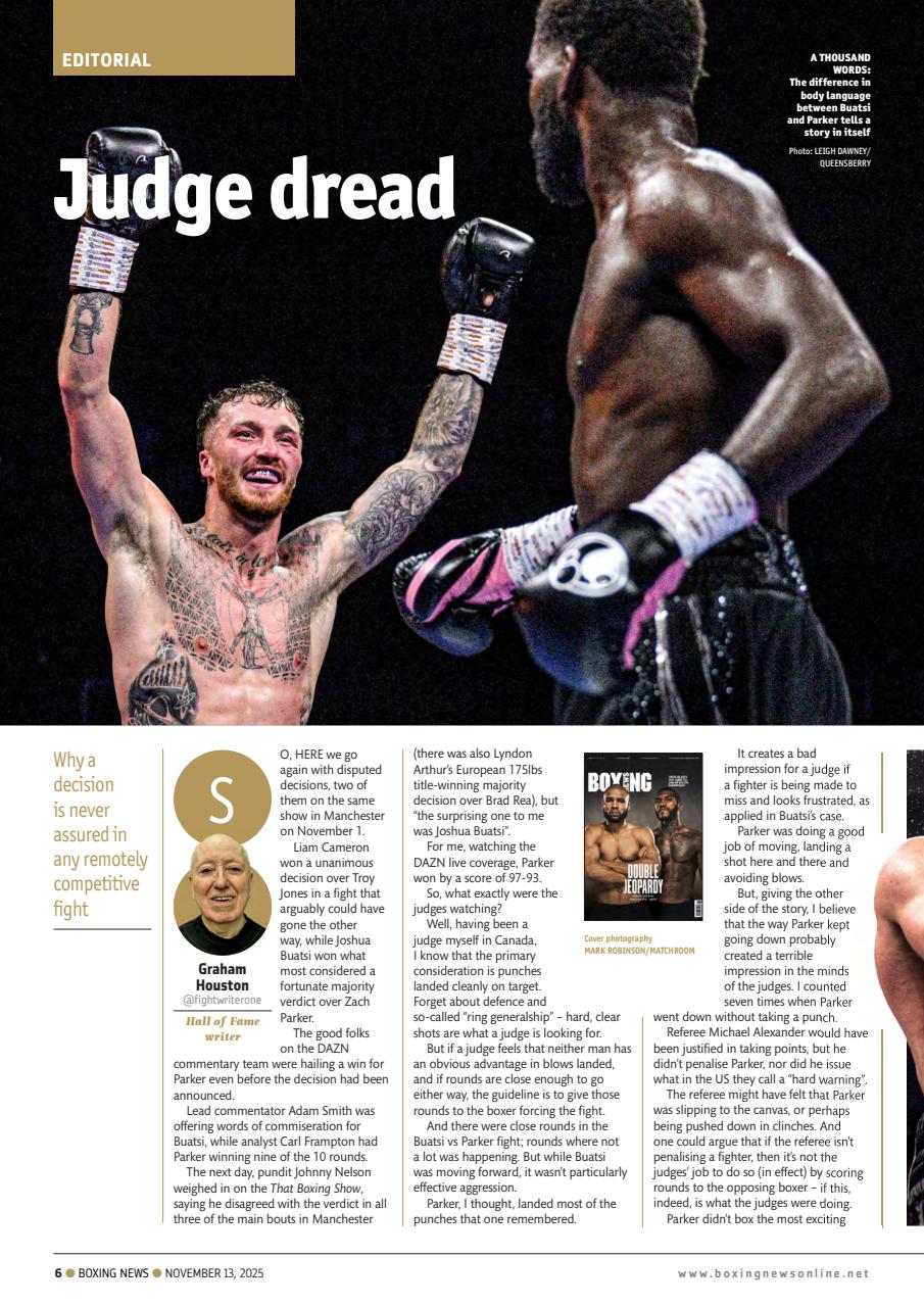 Boxing News Preview Pages