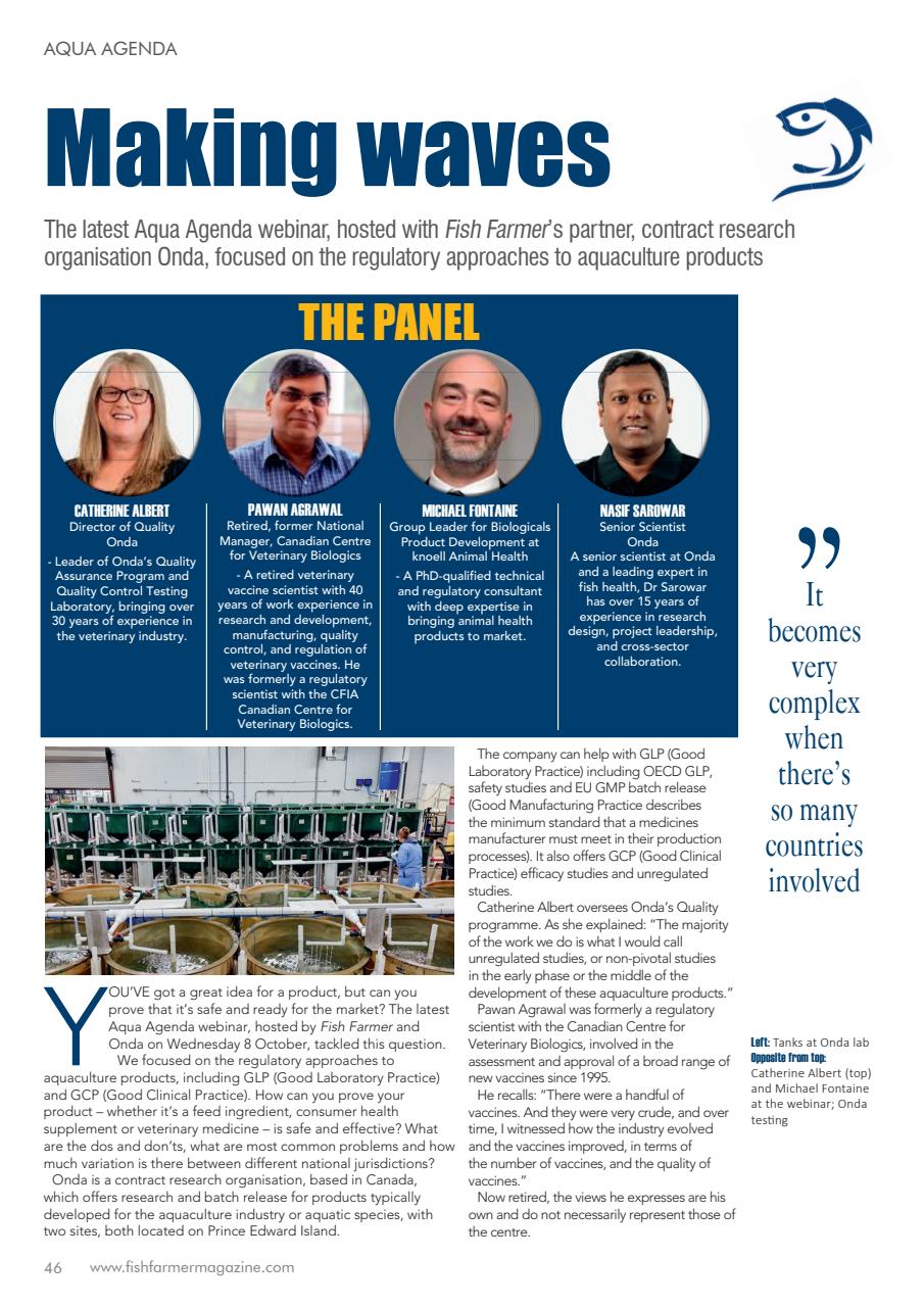 Fish Farmer Magazine Preview Pages