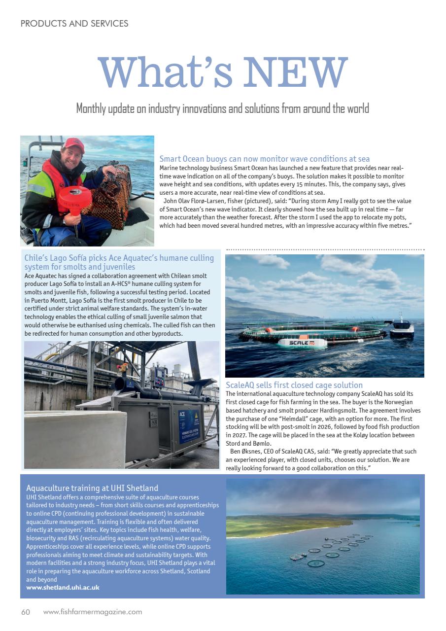 Fish Farmer Magazine Preview Pages