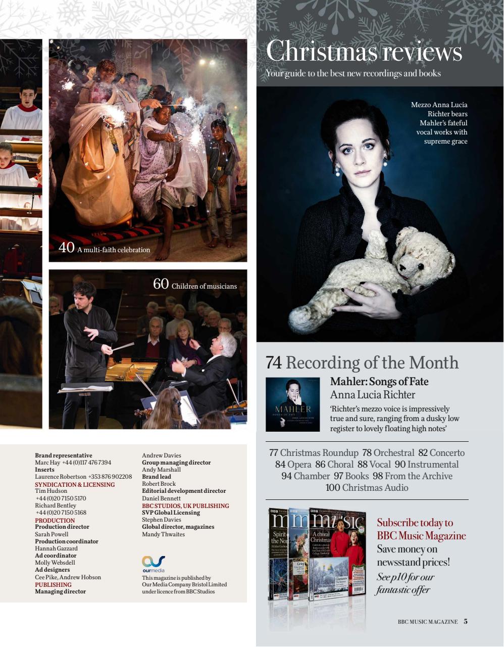 BBC Music Magazine Preview Pages