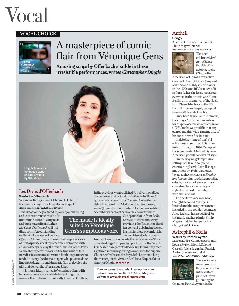 BBC Music Magazine Preview Pages