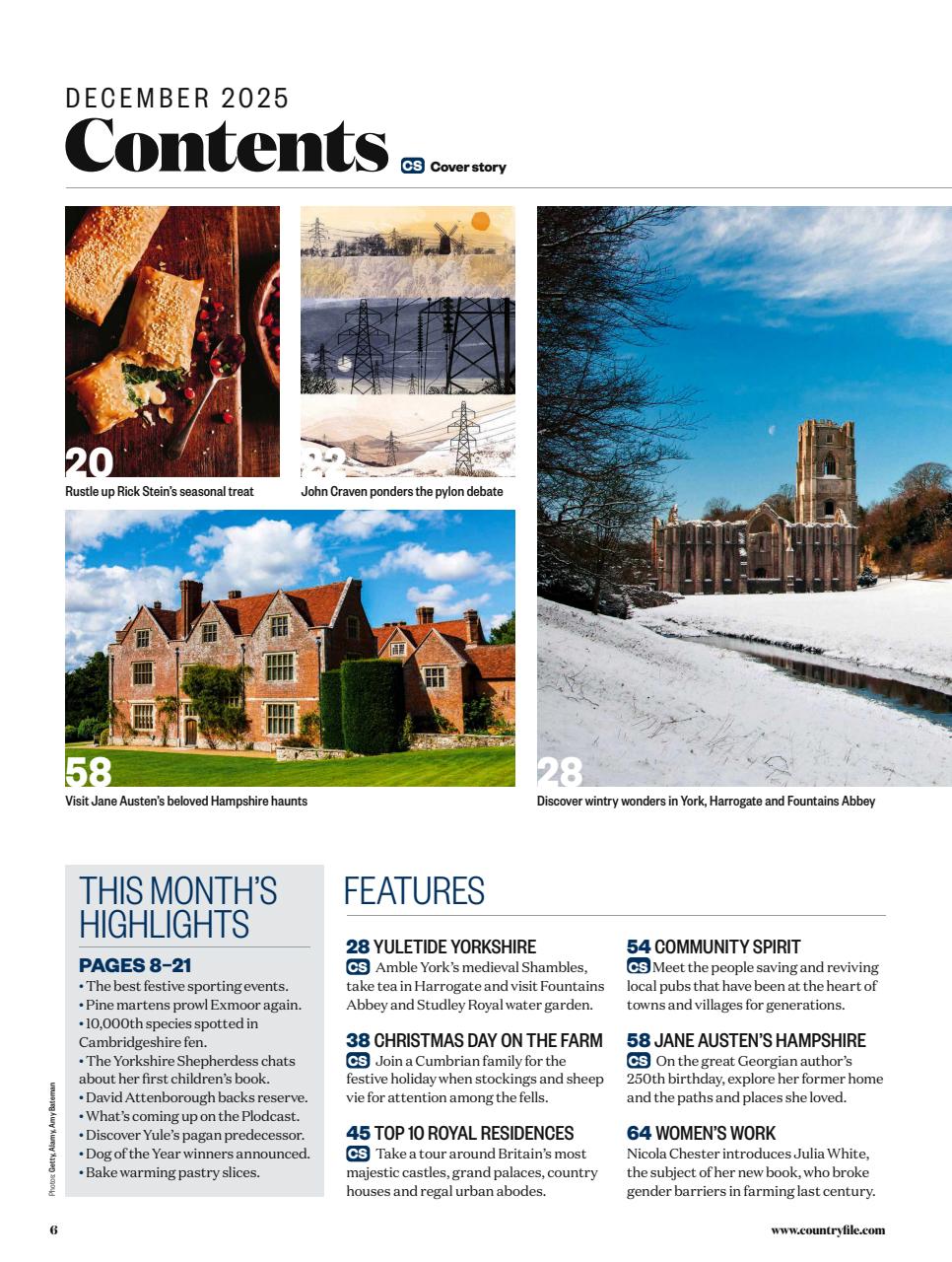 BBC Countryfile Magazine Preview Pages