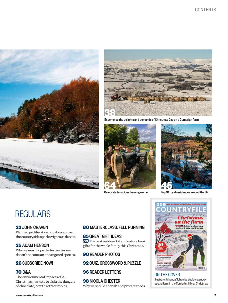 BBC Countryfile Magazine Preview Pages