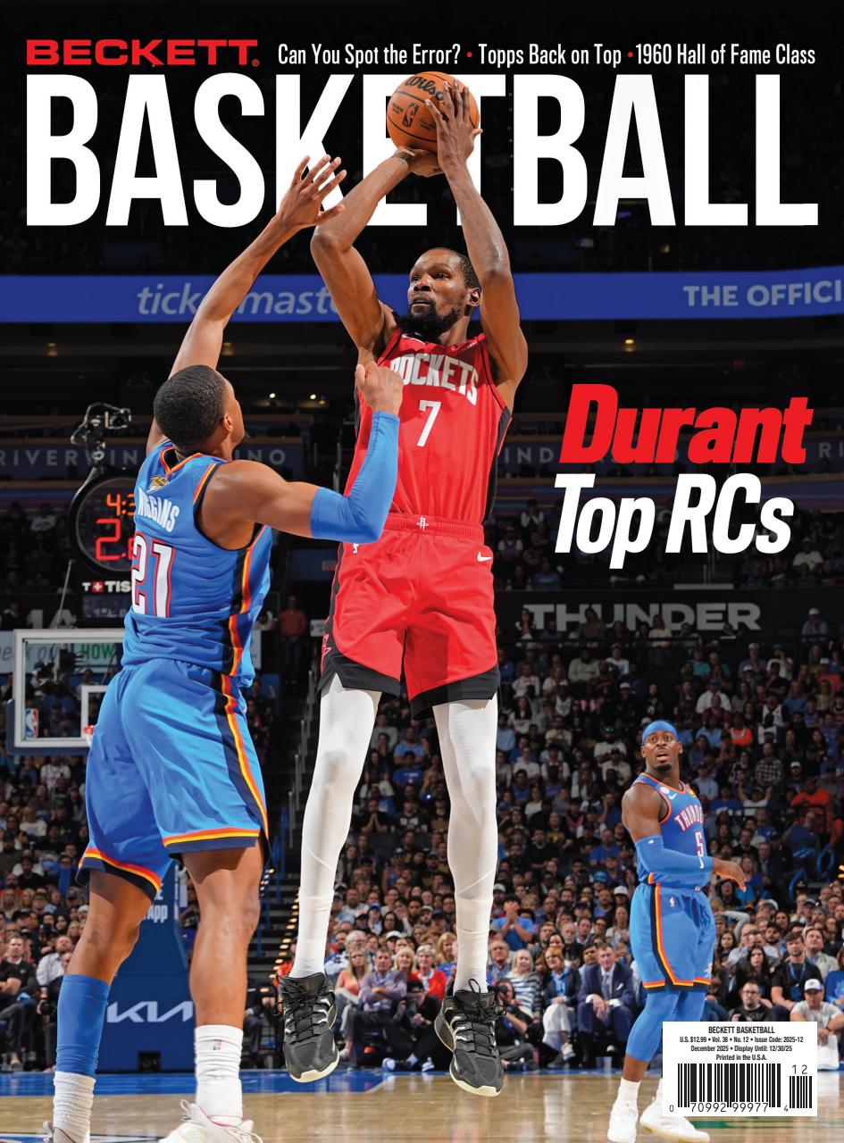 Beckett Basketball Magazine Preview Pages