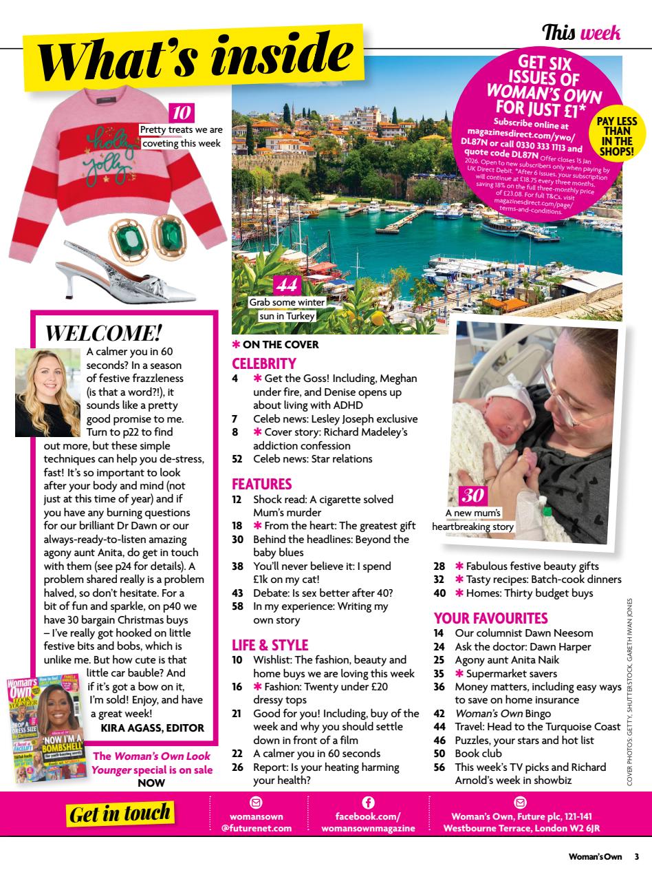 Woman's Own Preview Pages