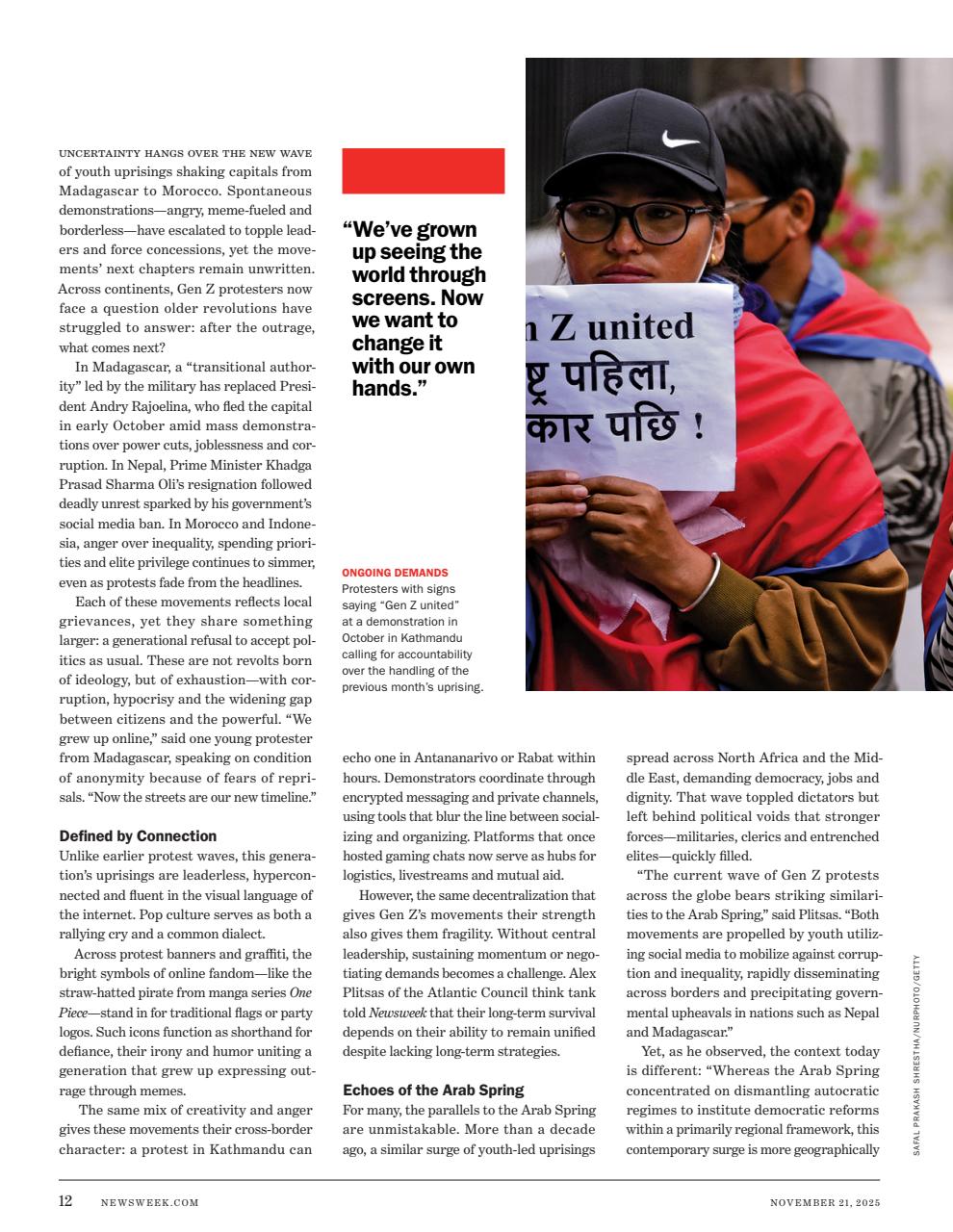 Newsweek International Preview Pages