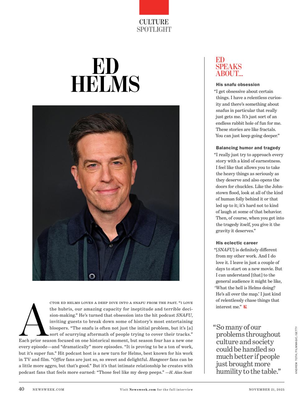 Newsweek International Preview Pages