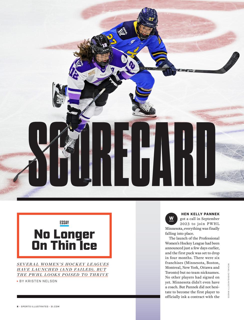 Sports Illustrated Preview Pages