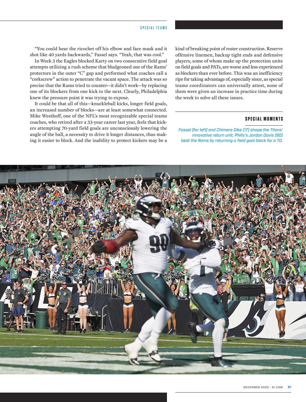Sports Illustrated Preview Pages