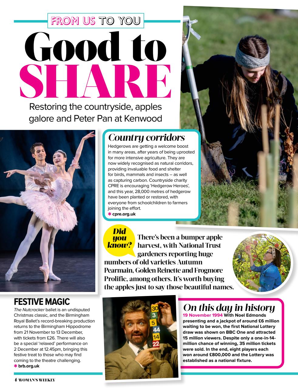 Woman's Weekly Preview Pages