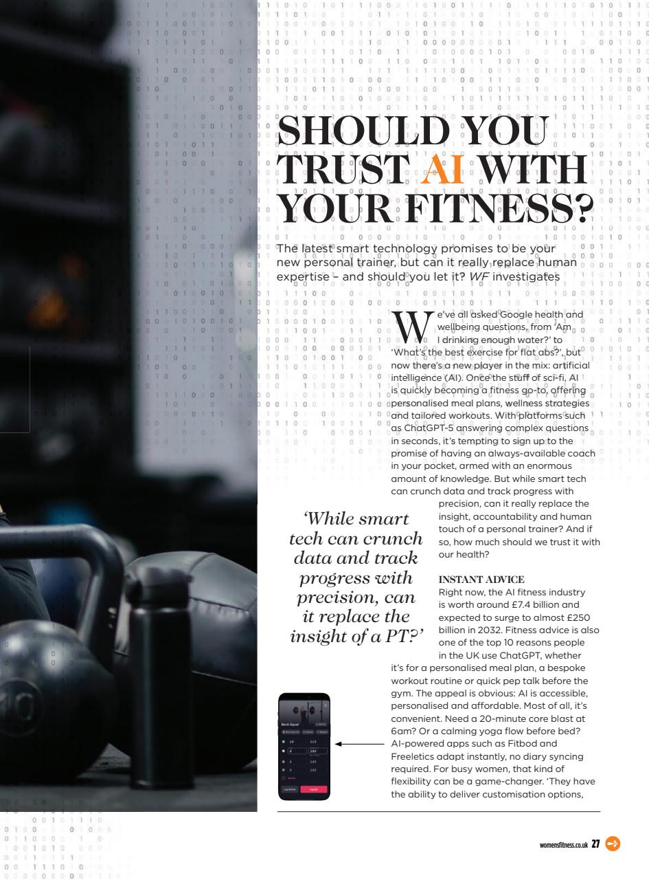 Women’s Fitness Preview Pages