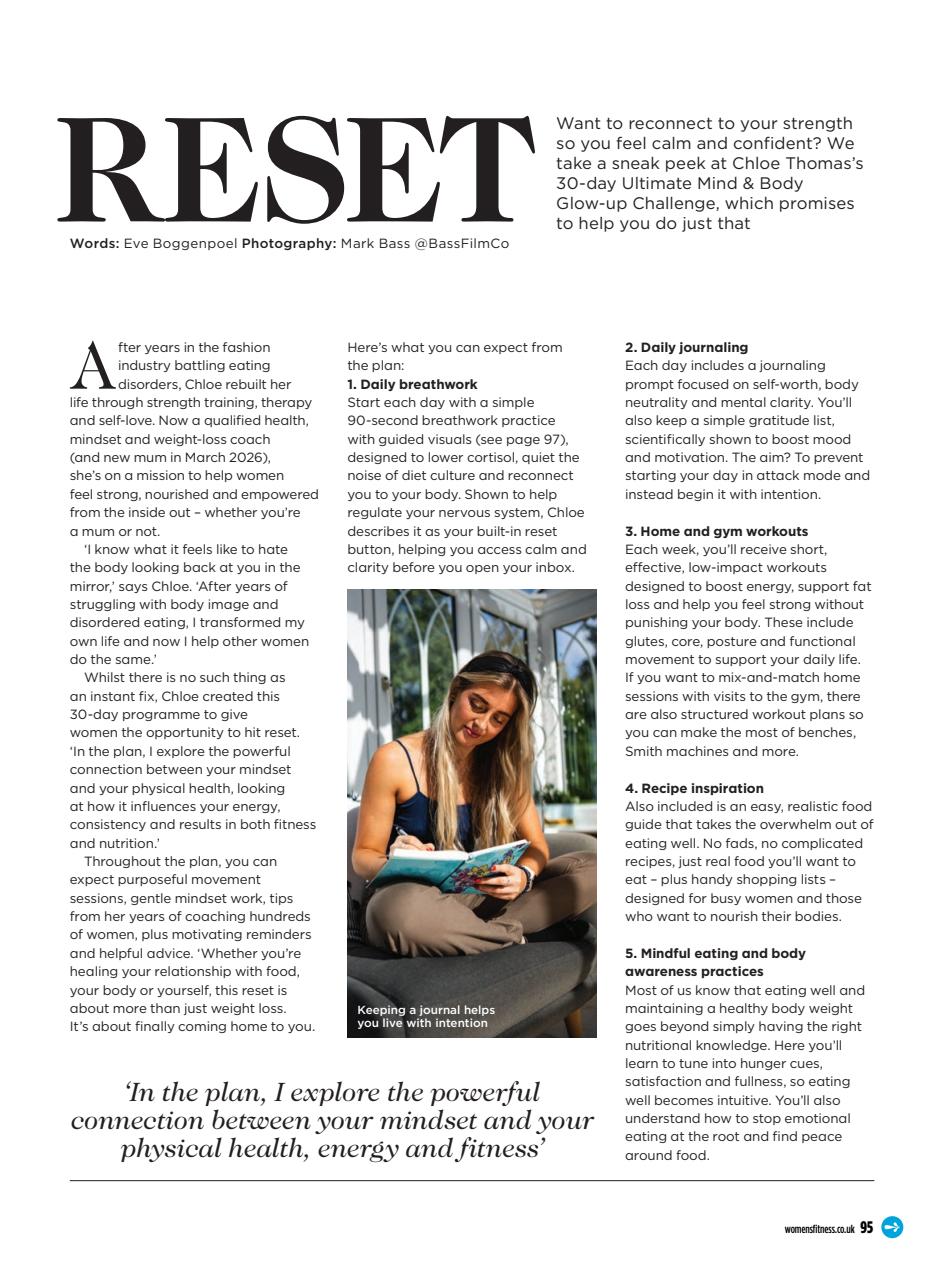 Women’s Fitness Preview Pages