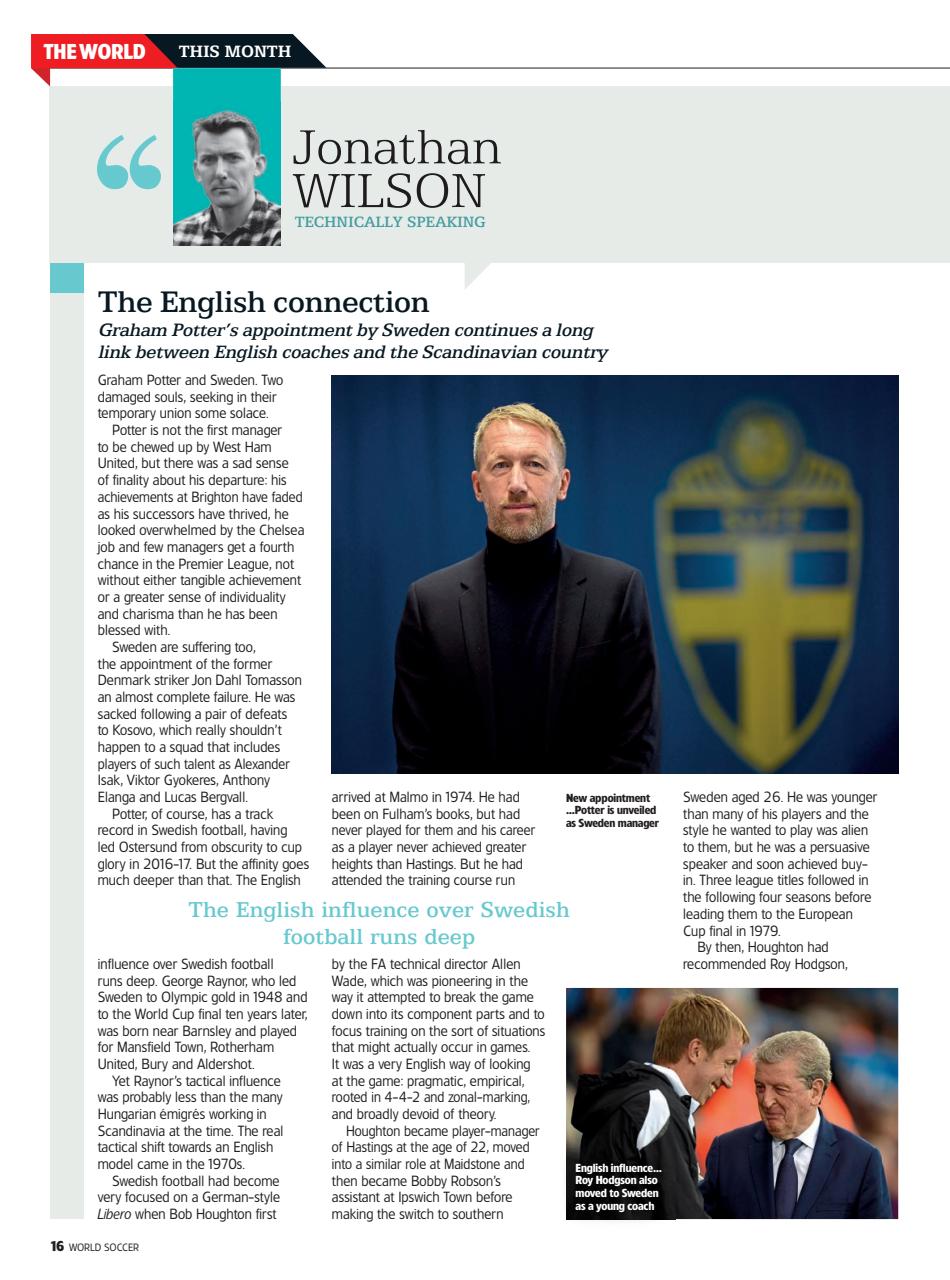 World Soccer Preview Pages