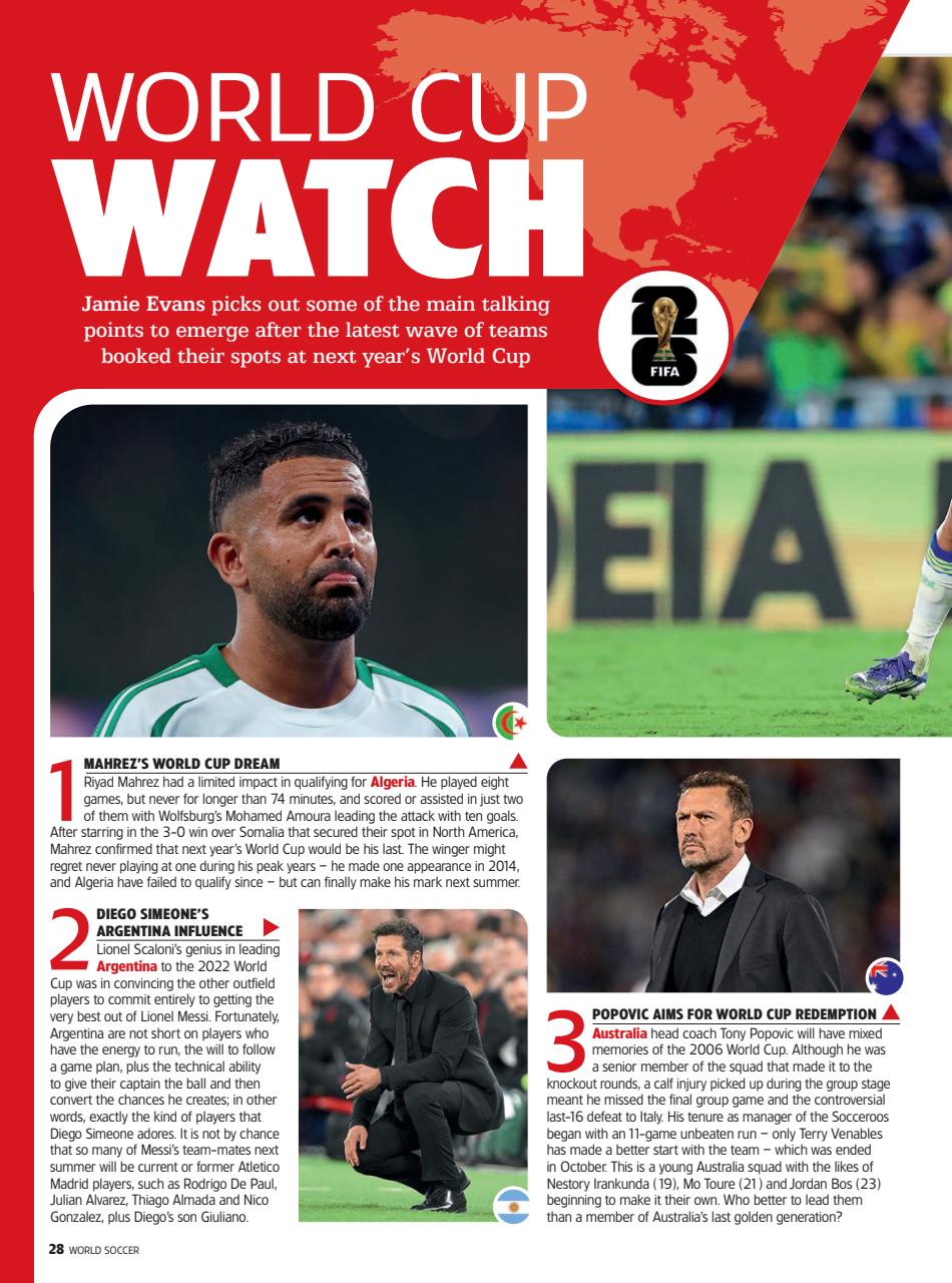 World Soccer Preview Pages