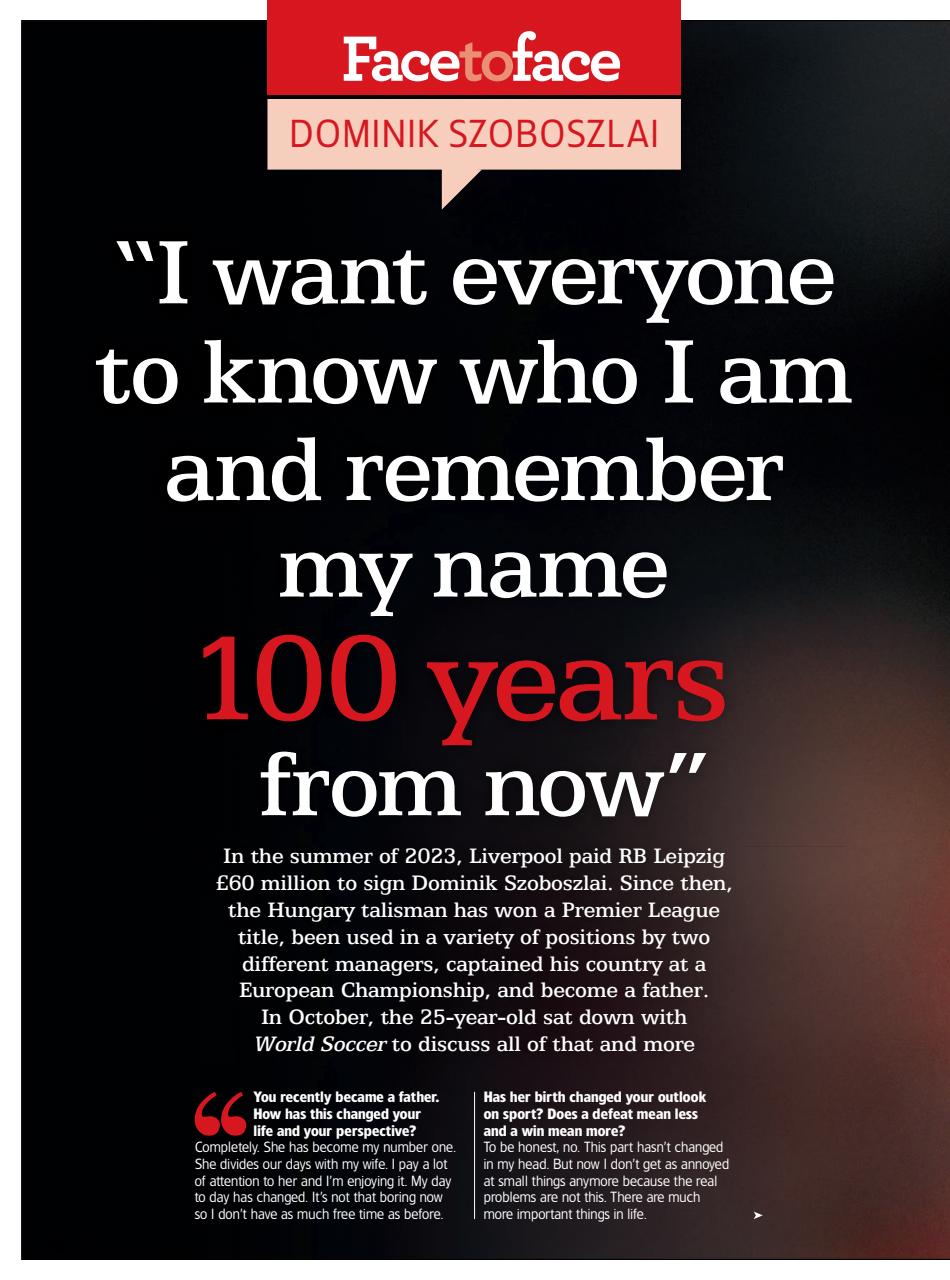 World Soccer Preview Pages