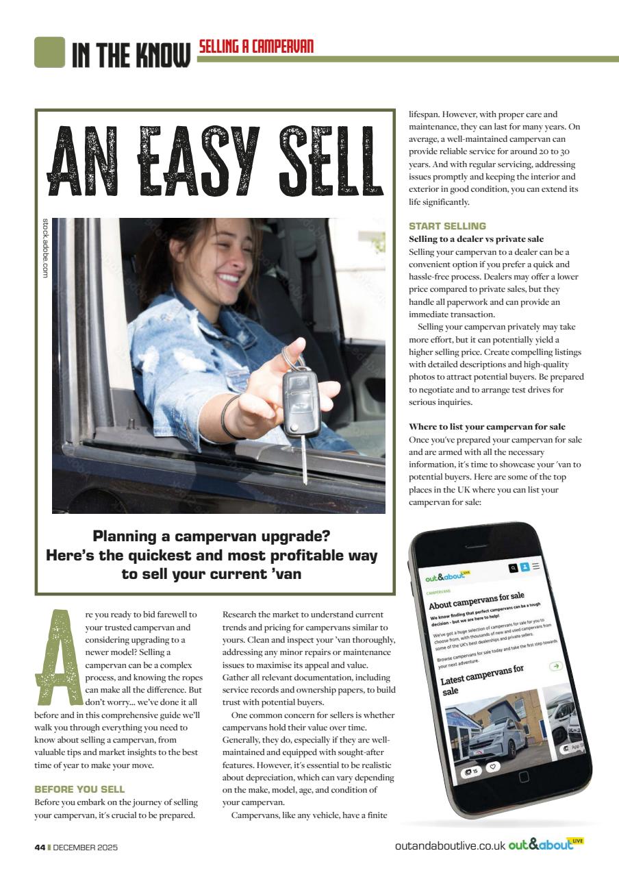 Campervan Preview Pages