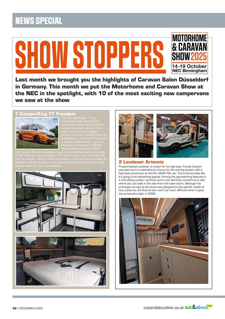 Campervan Preview Pages