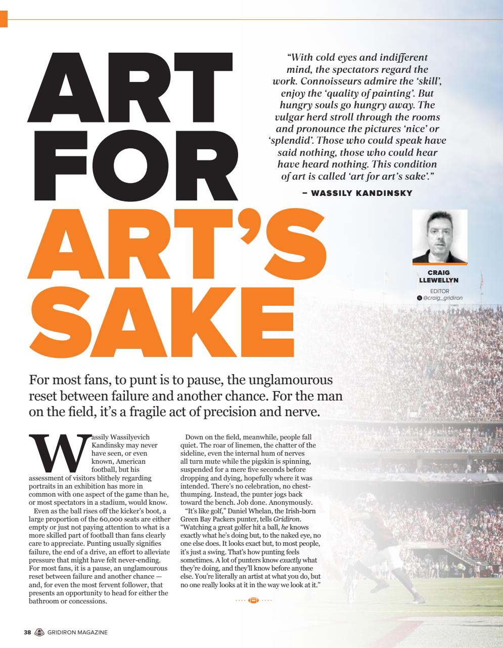 Gridiron Preview Pages