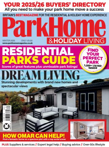 Park Home & Holiday Living issue Winter-2025