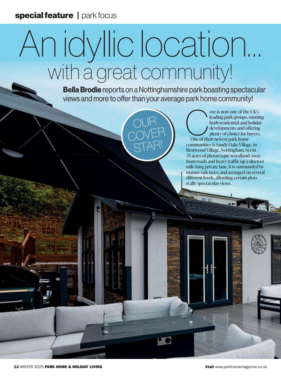 Park Home & Holiday Living Preview Pages