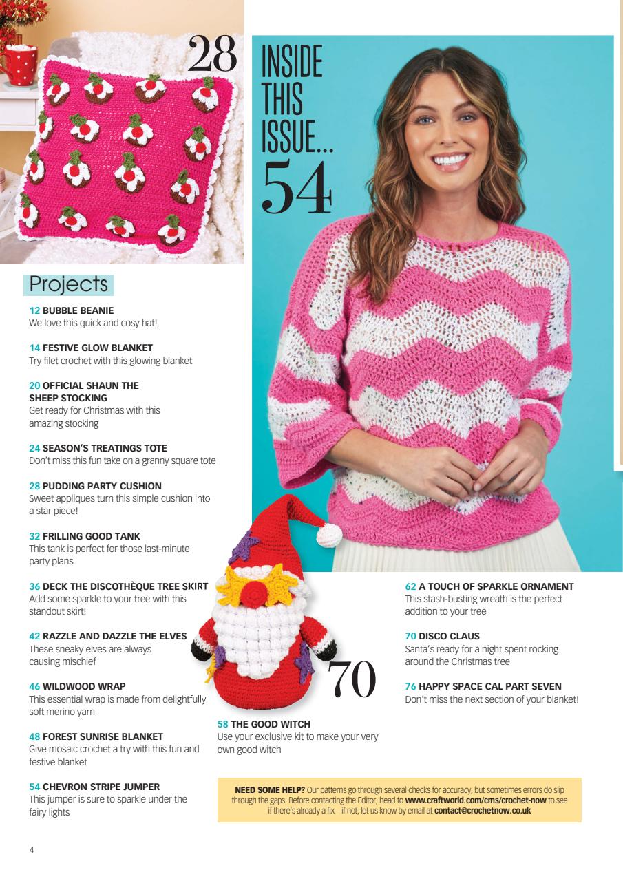 Crochet Now Magazine Preview Pages