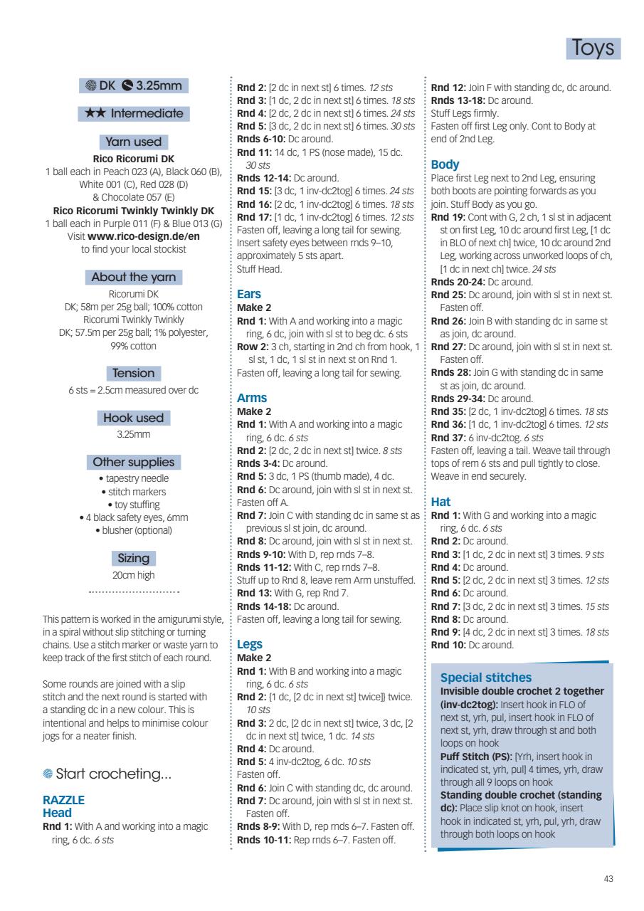 Crochet Now Magazine Preview Pages