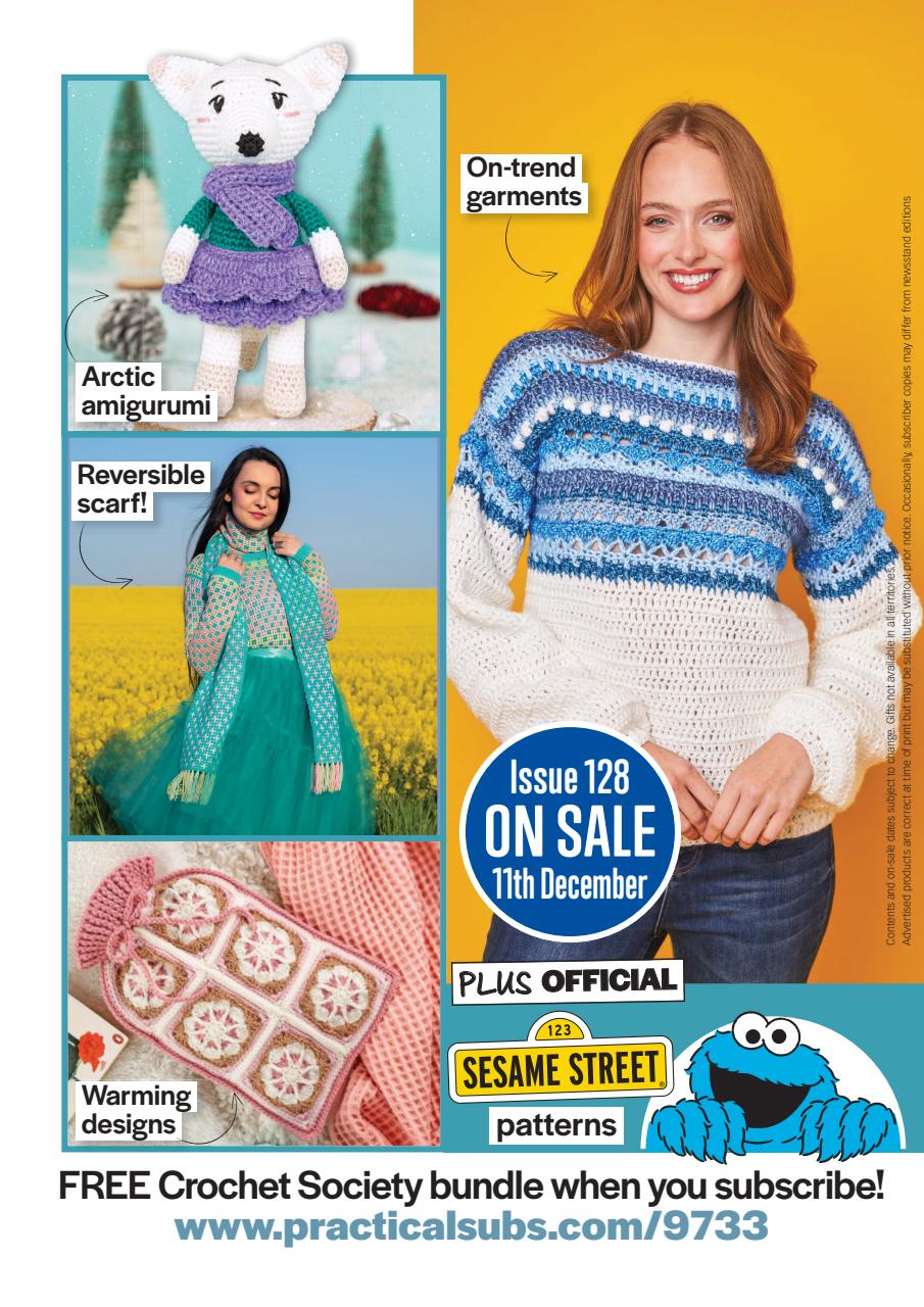 Crochet Now Magazine Preview Pages