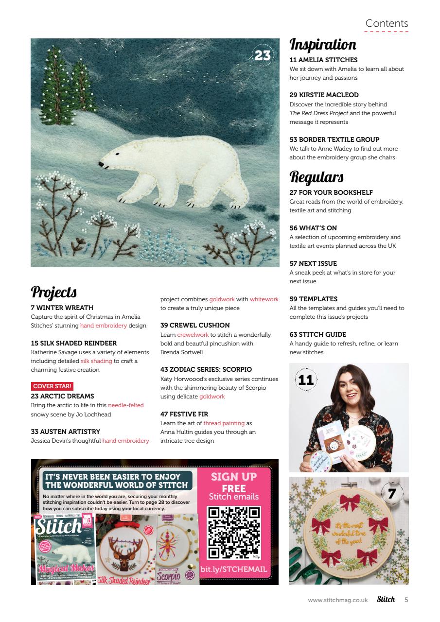 Stitch magazine Preview Pages