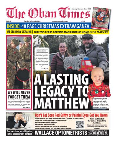 Thursday, November 13, 2025 issue Thursday, November 13, 2025