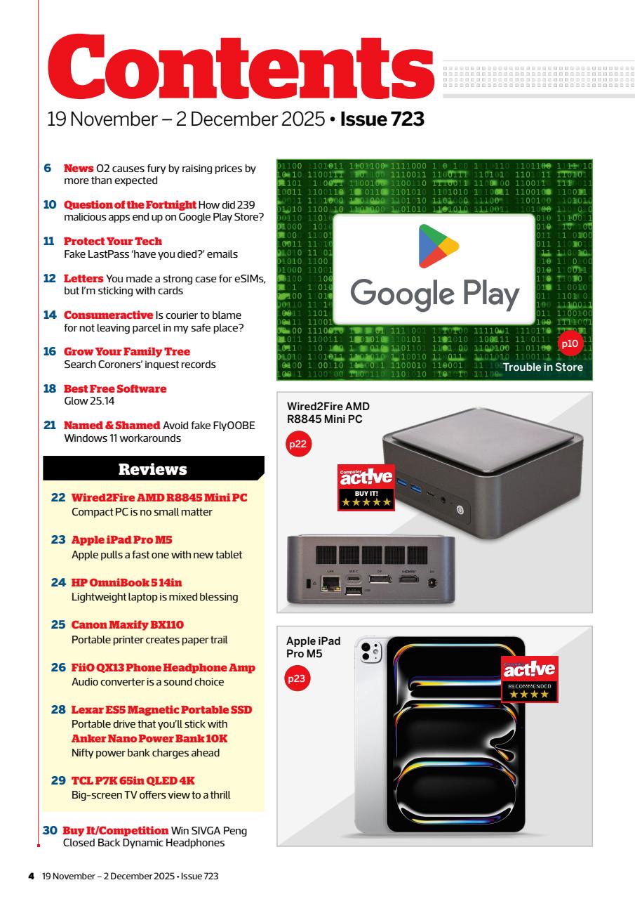 Computer Active Preview Pages