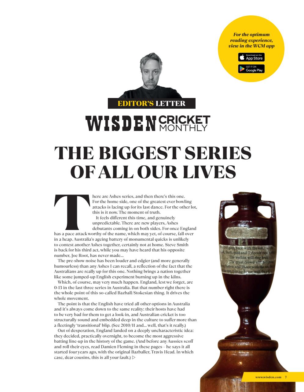 Wisden Cricket Monthly Preview Pages