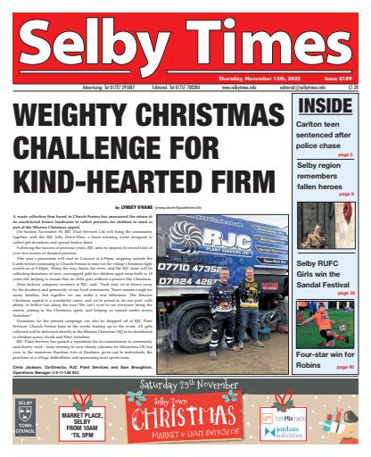 Selby Times issue 