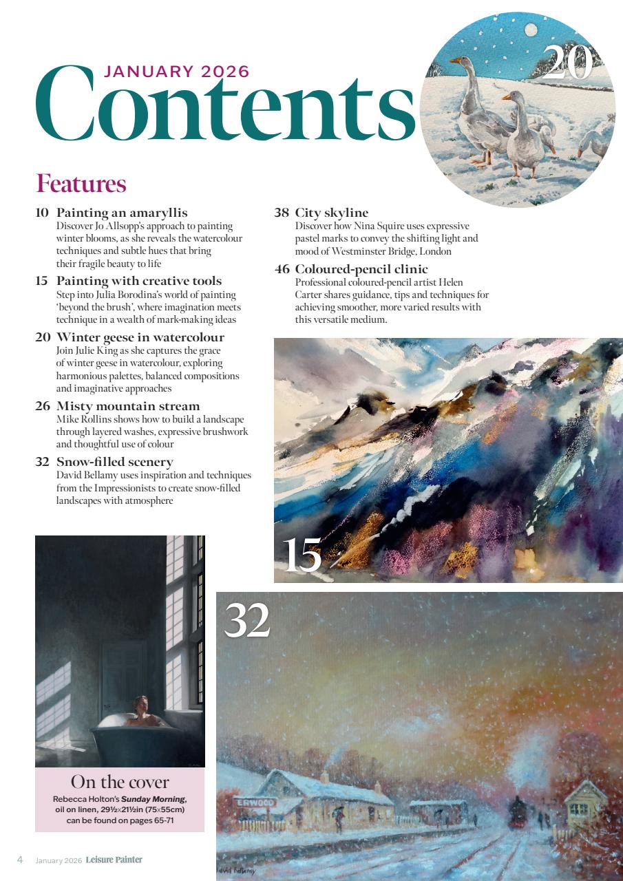 Leisure Painter & The Artist Preview Pages