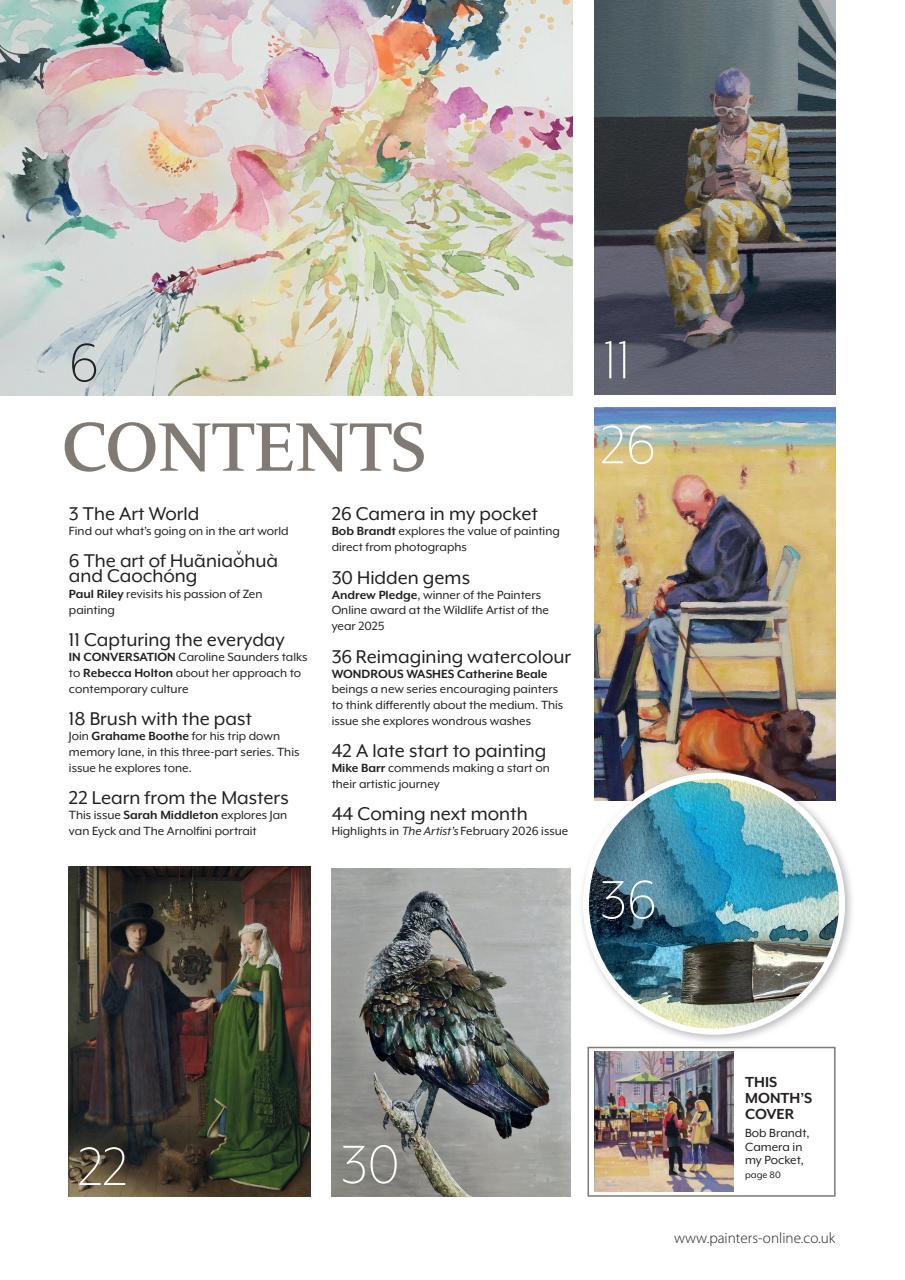 The Artist Preview Pages