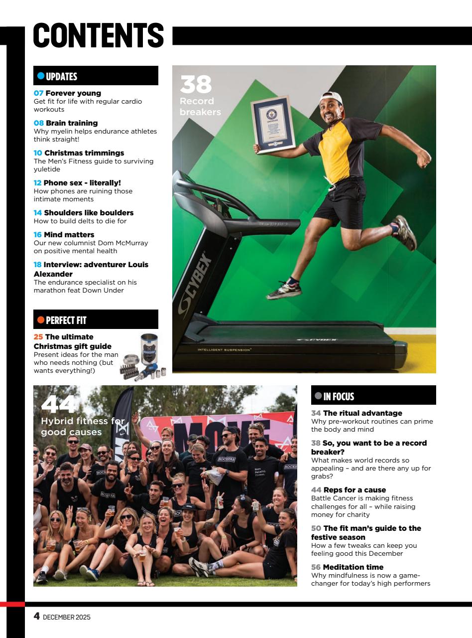 Men's Fitness Preview Pages