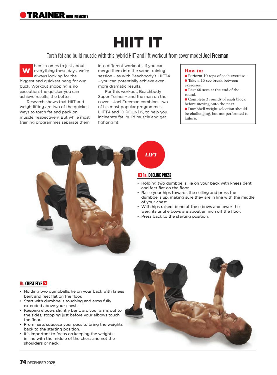 Men's Fitness Preview Pages