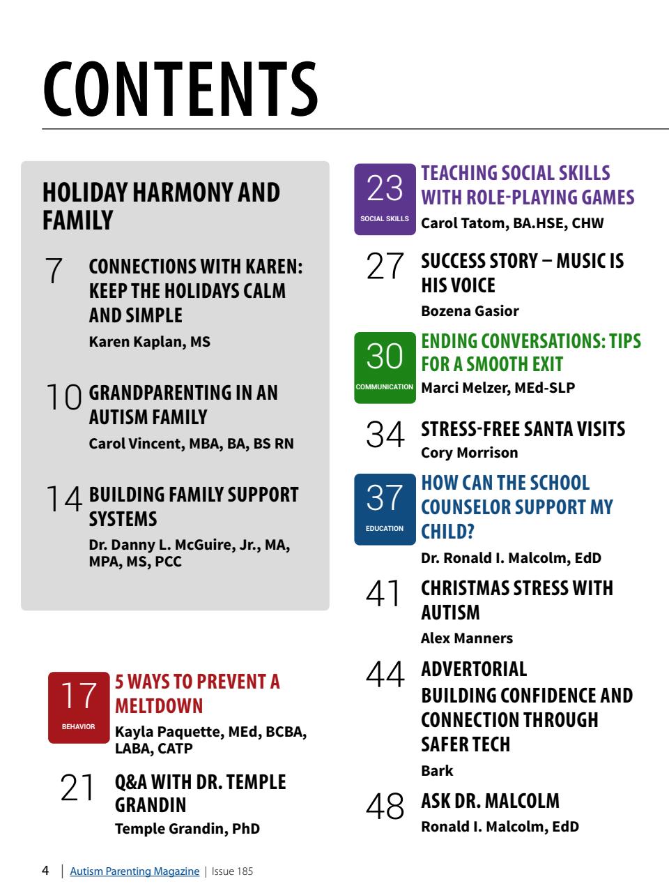 Autism Parenting Preview Pages