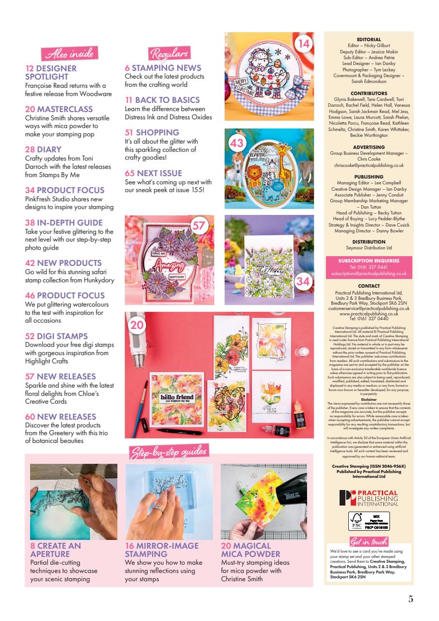 Creative Stamping Preview Pages