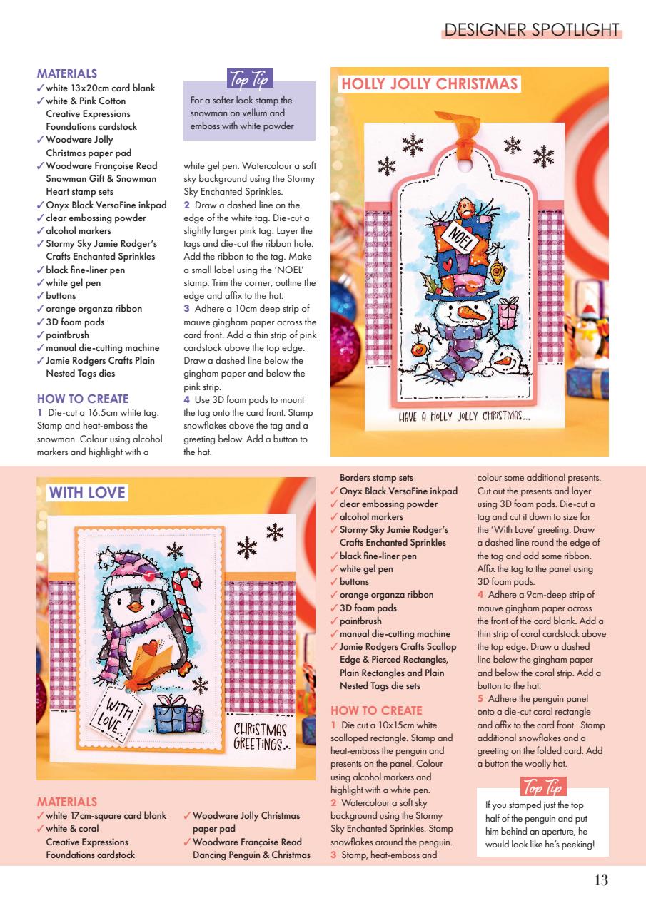 Creative Stamping Preview Pages