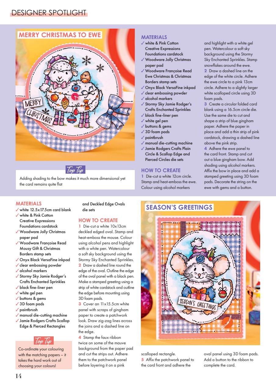 Creative Stamping Preview Pages