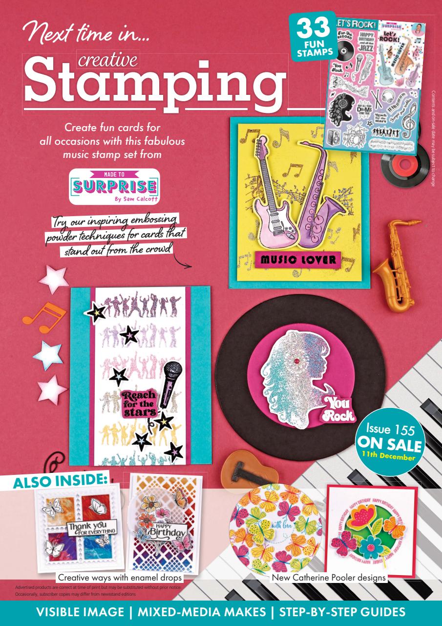 Creative Stamping Preview Pages