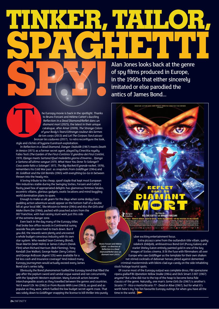 Infinity Magazine Preview Pages