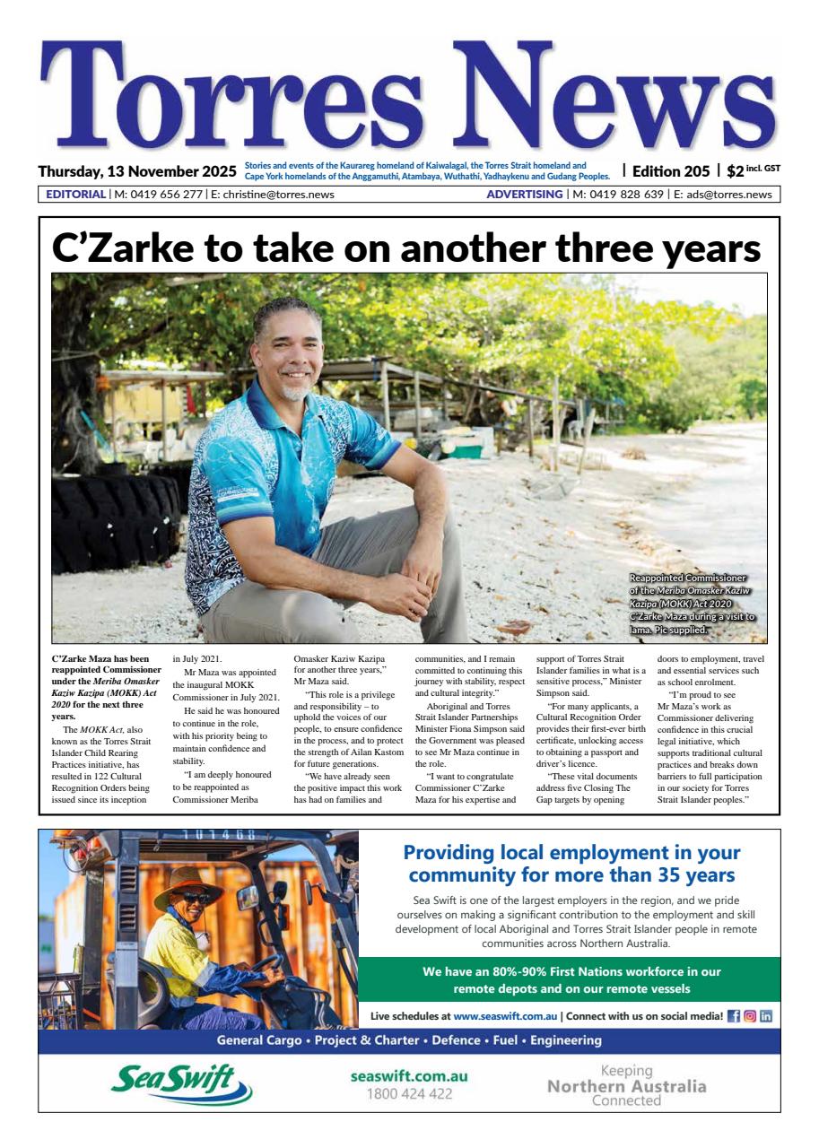 Torres News Preview Pages