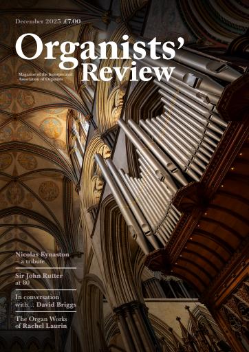 Organists' Review issue 