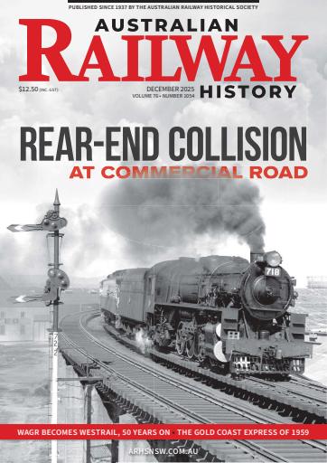 Australian Railway History issue 