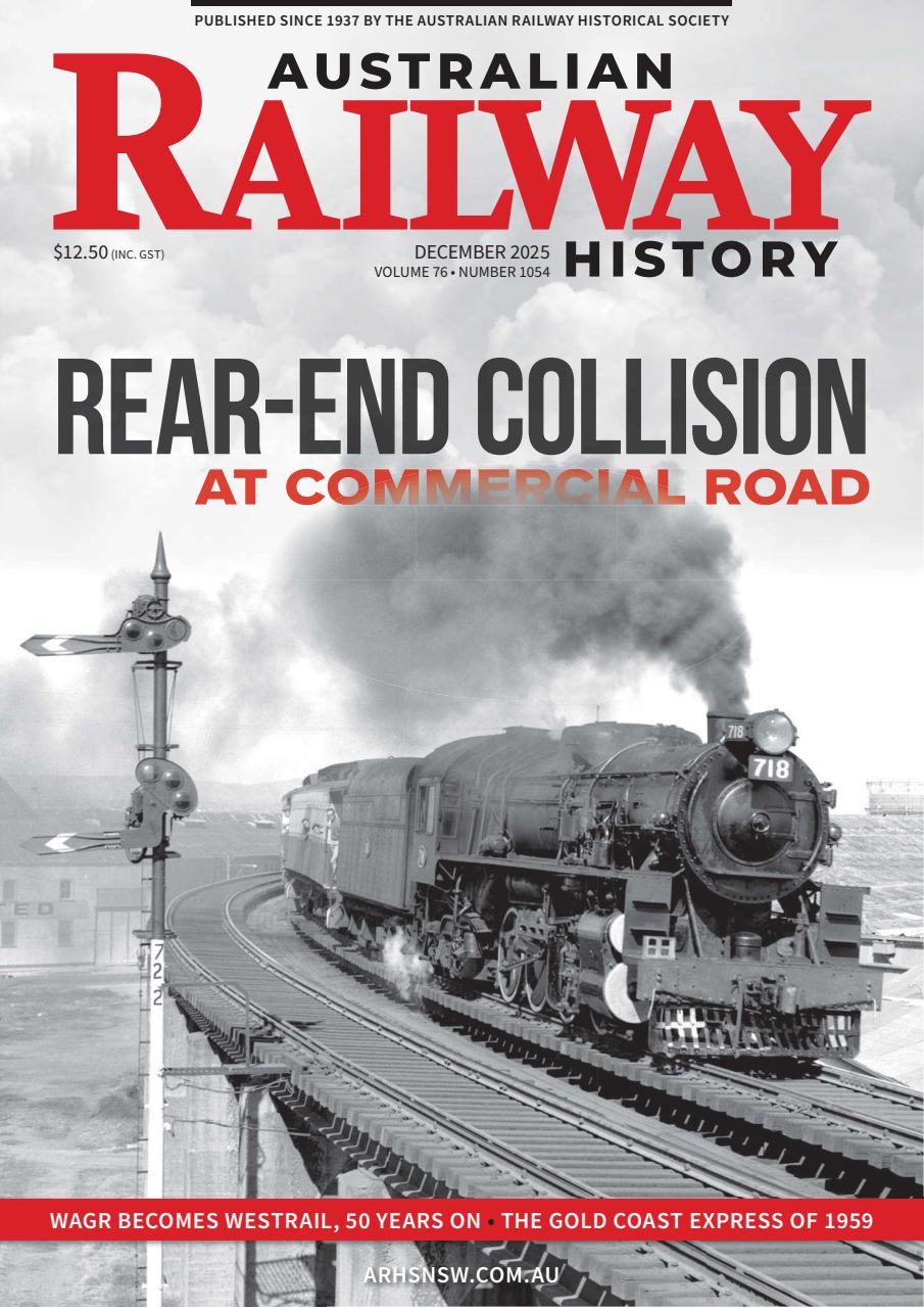Australian Railway History Preview Pages